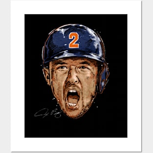 Alex Bregman Houston Scream Posters and Art